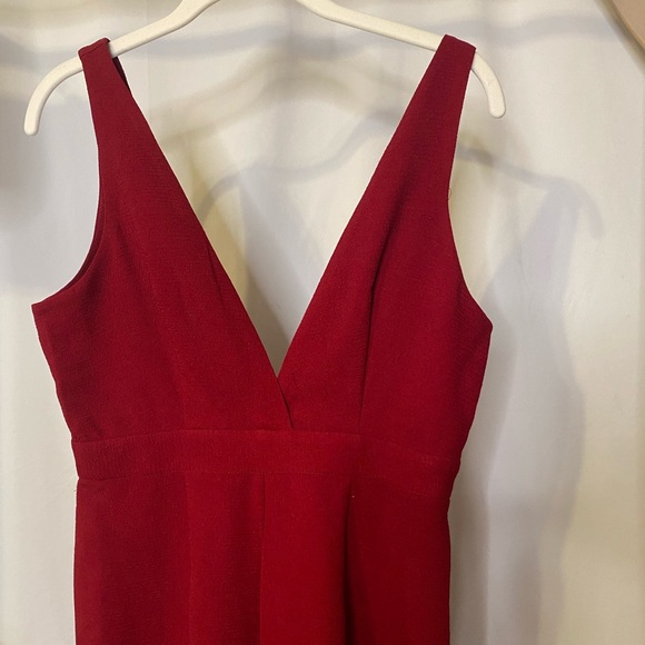 Showpo wine jumpsuit - Picture 3 of 3